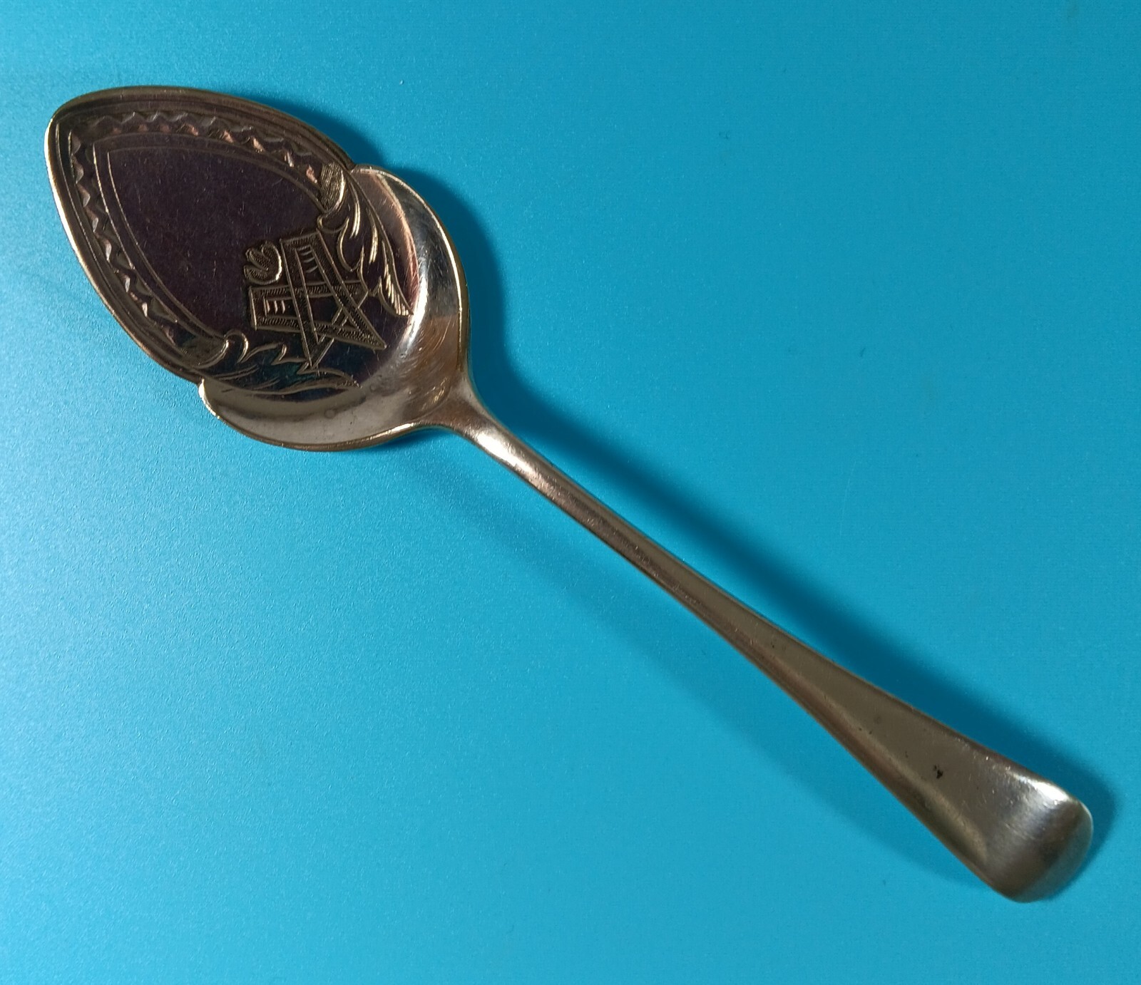 Robert Pringle EPNS Ice Cream Spade / Spoon. Art Nouveau. Victorian. 15cm.