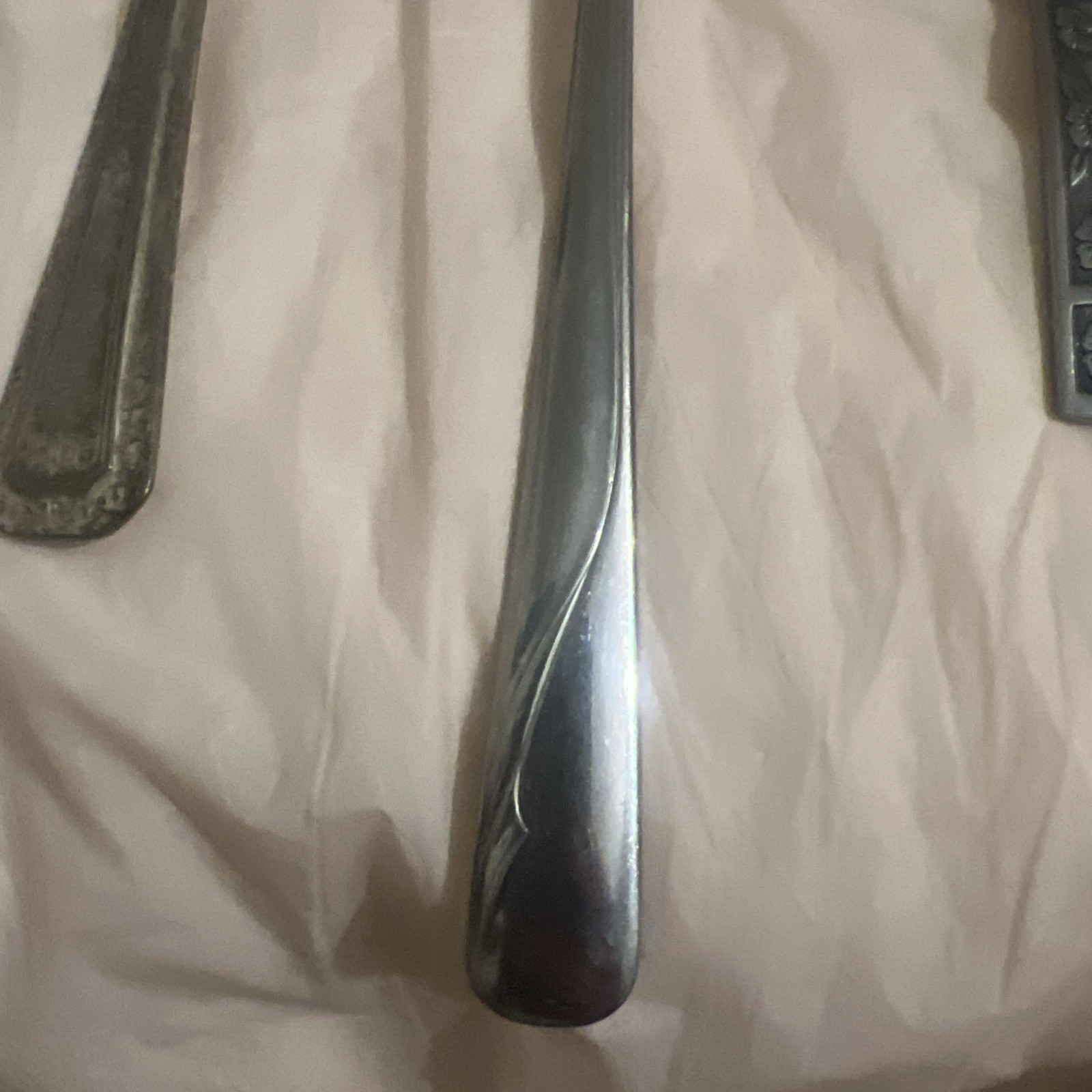 Vtg Mixed Lot 31 Pieces SilverPlate & S.S. Serving Utensils Spoons Forks READ