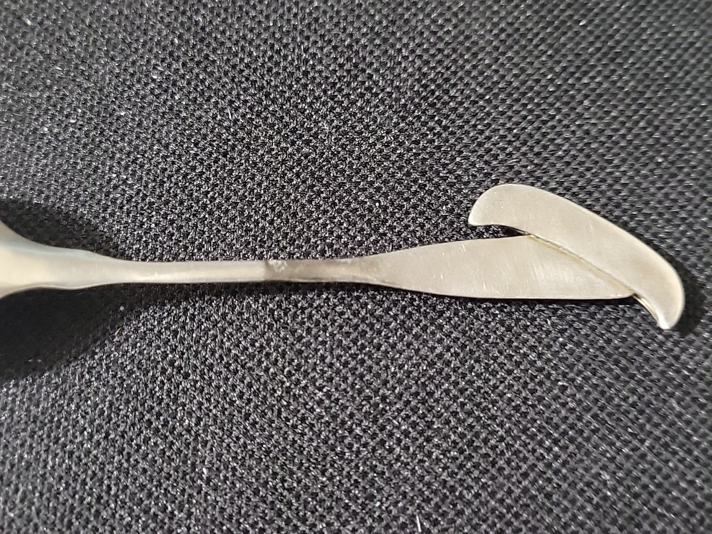Antique Sterling Silver Spoon Macleod 1893 P. W. Ellis & Co Canoe and Peddle