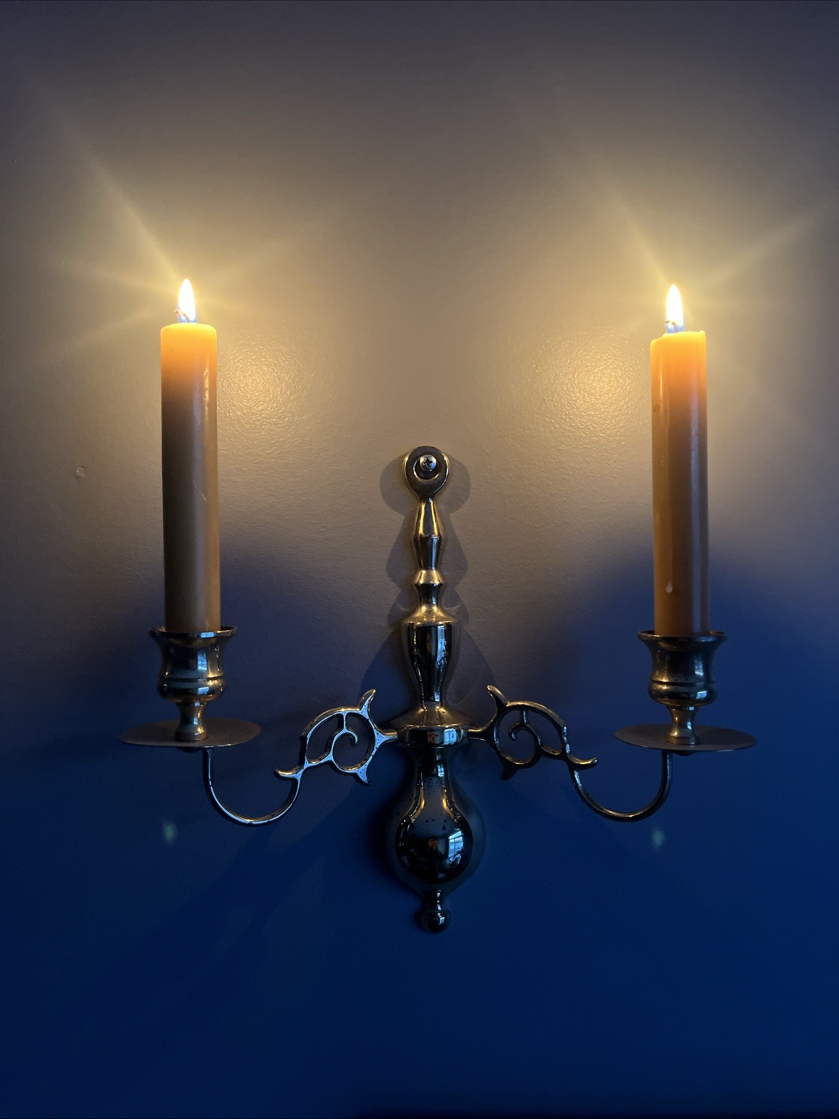 Wall Sconce Baldwin E.B. Brass 2 Arm 10 Inch X 9 Inch