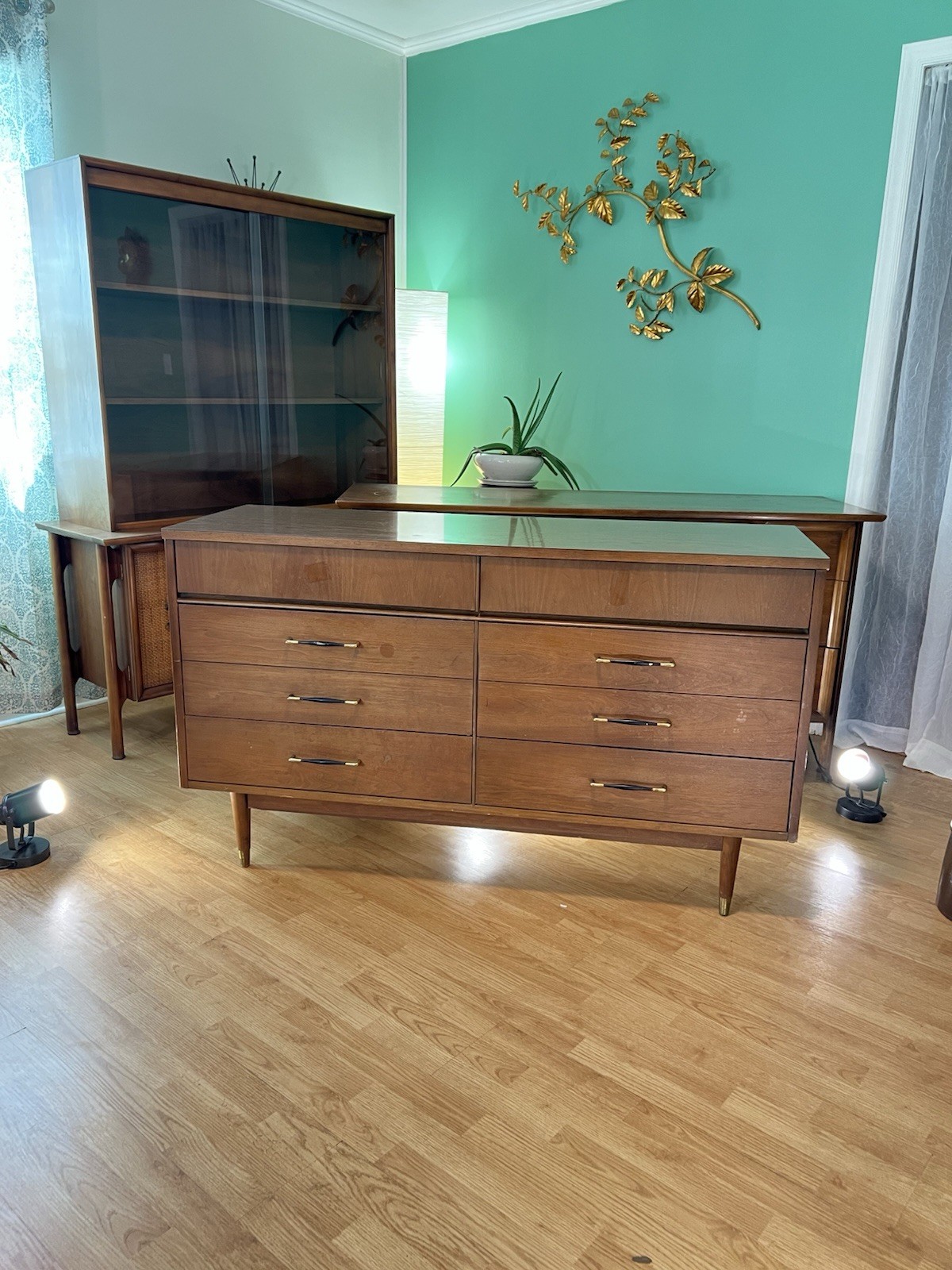 MCM Lowboy Dresser Or Credenza Vintage Mid Century Modern Atomic