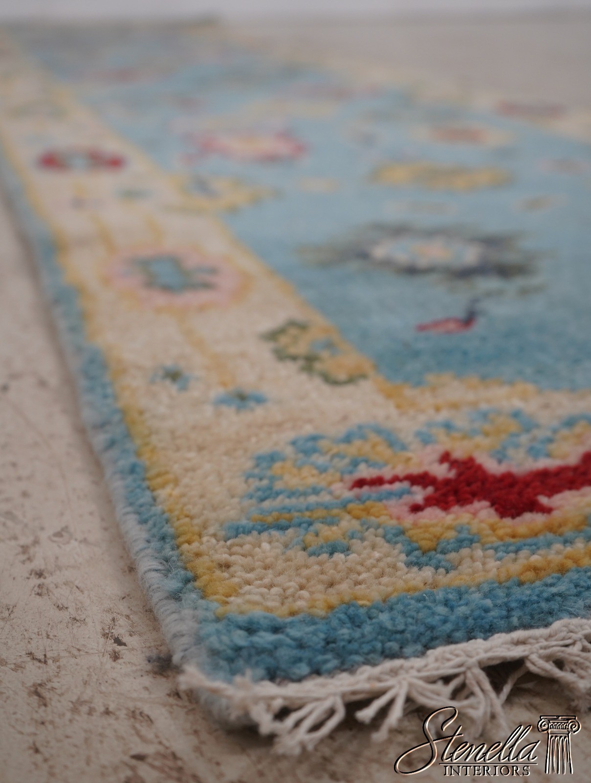 LF71833: Approx: 2.5’ x 10’ Turkish Design 100% Wool Oriental Runner Rug