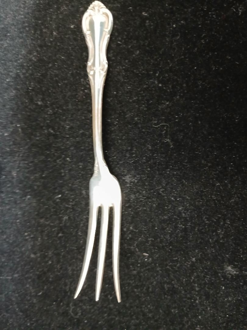 Vintage Joan of Arc by International Sterling Silver Lemon Fork 4 5/8″