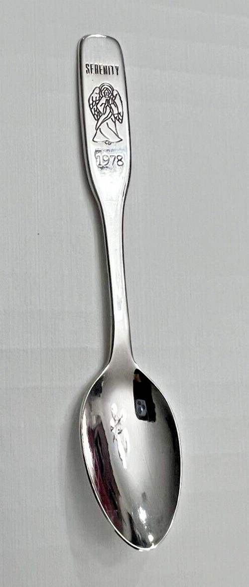 Serenity Angel Collector’s Souvenir Spoon 1978 Made in England ~4.5″ Vintage EX