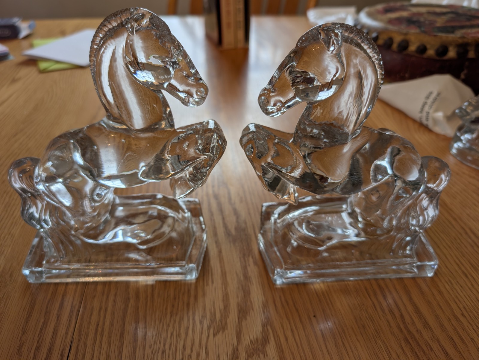 2. ,,,, 1940 Crystal Horses. Antiques. **SEND OFFER**