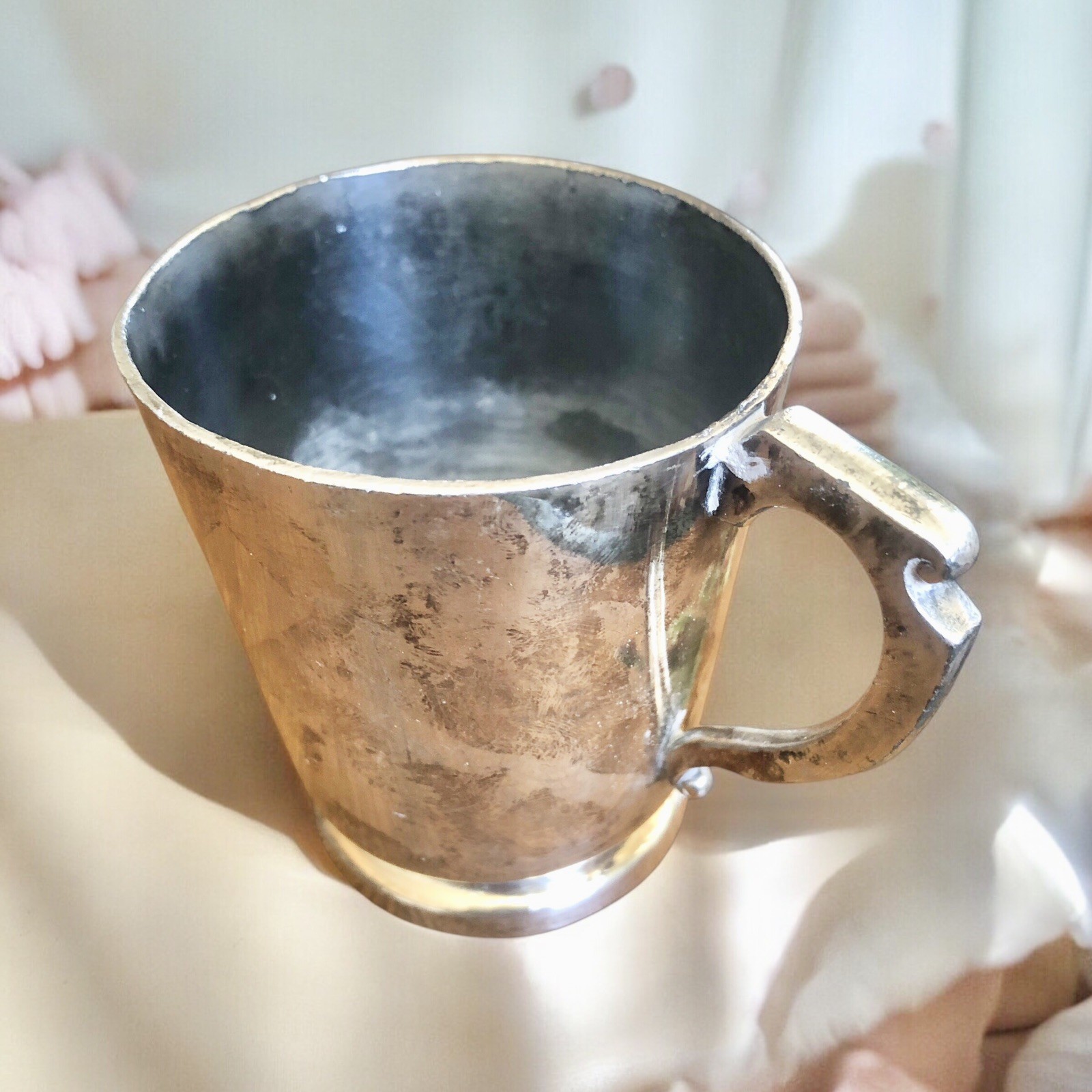 Vintage Meriden Silver Plate Co. Quadruple Plate Child Cup Personalized ￼Harry
