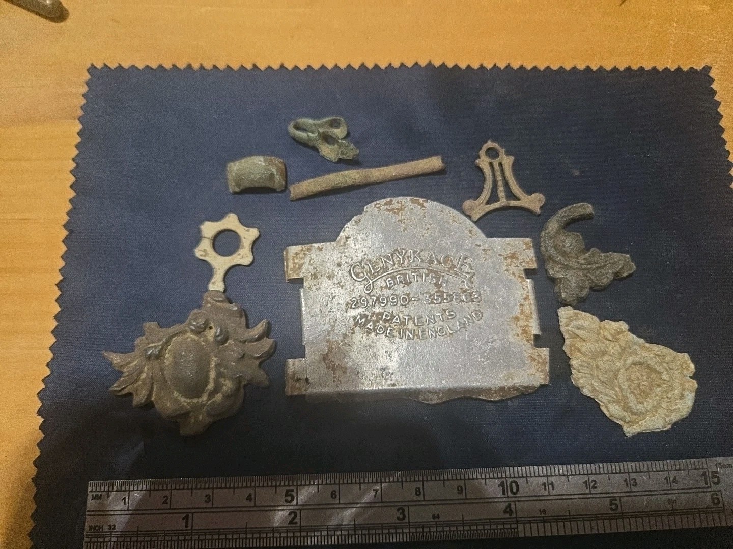 Lot Of Metal Detecting Finds All Found In Britain Please Read Description LA144f