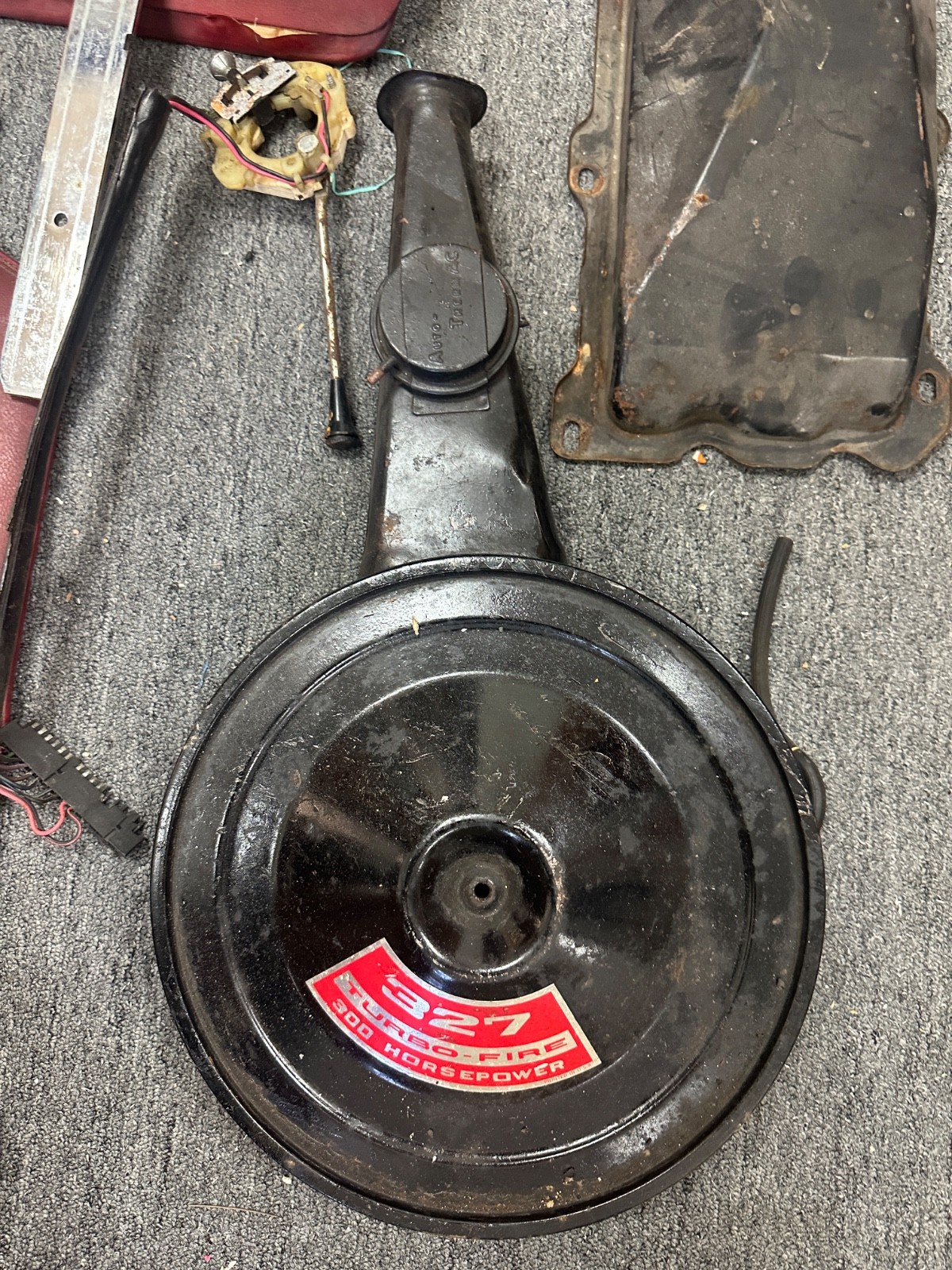 Various used original parts – some in rough condition