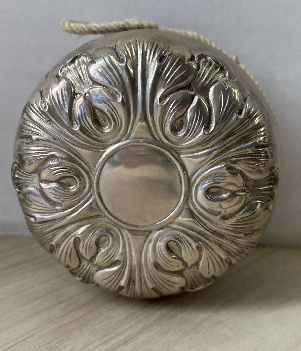 STERLING SILVER YO YO ~ GUC~ STRING IN TACT ~ MARKED GORHAM