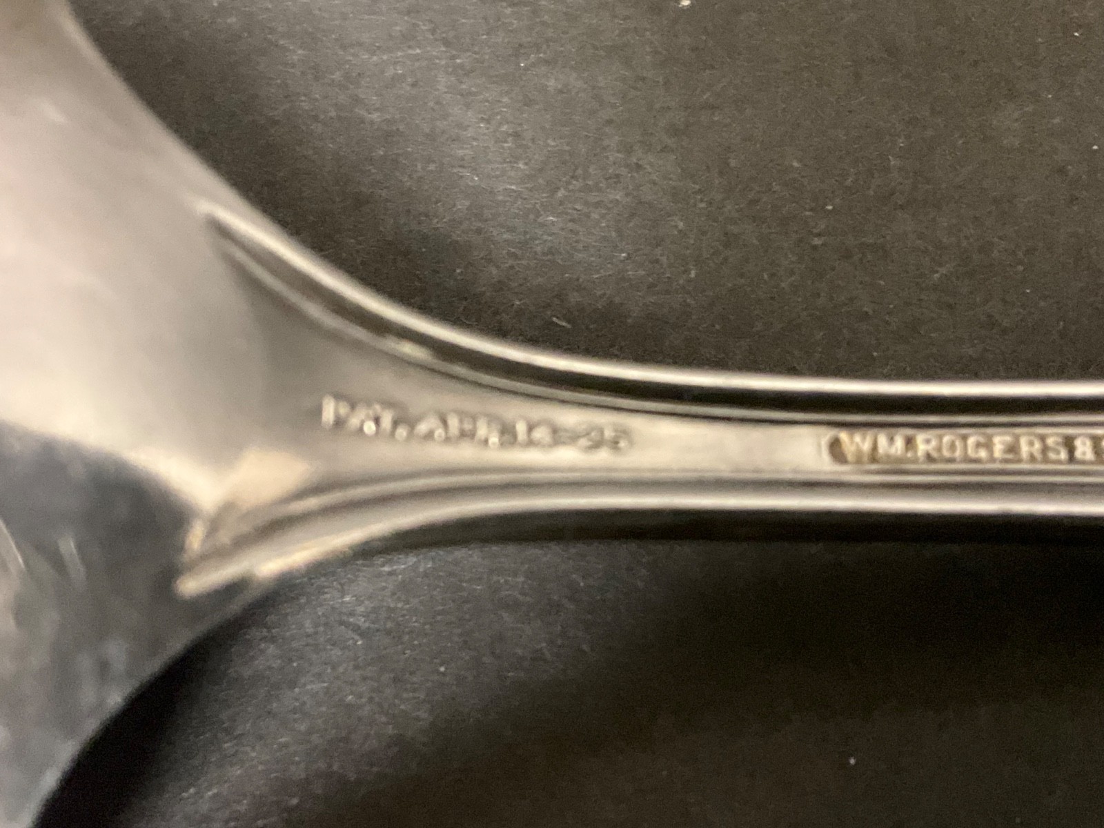 Serving Spoon 8.5″ Triumph pattern Rogers & Sons 1925 AA Silverplate