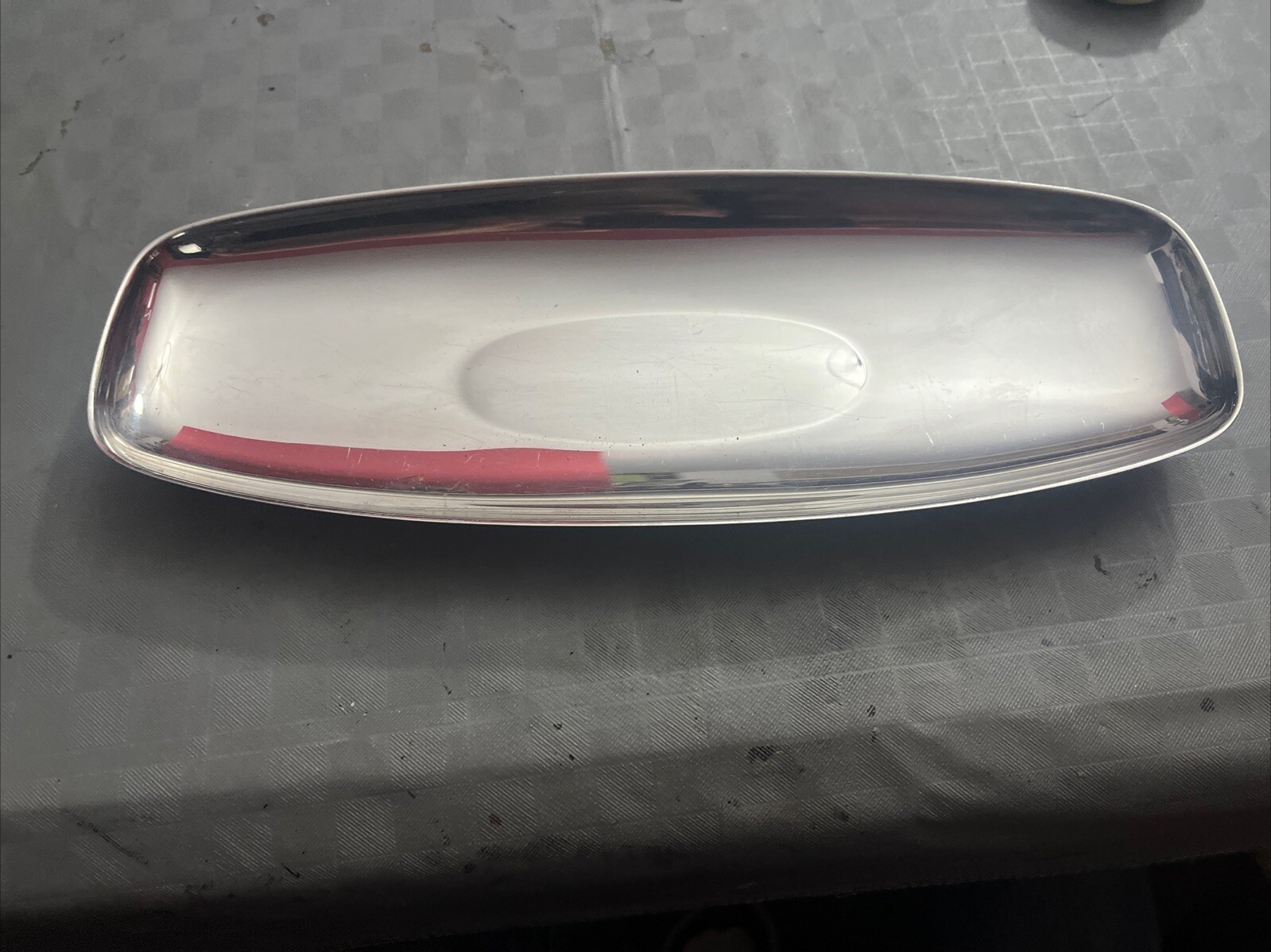 Tray 70s In Steel, Alfra Alessi