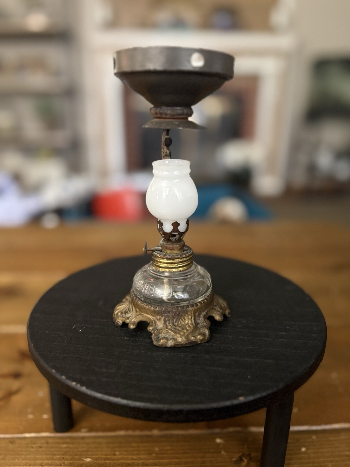 Vapo-Cresolene Medical Device Early Antique Kerosene Lantern