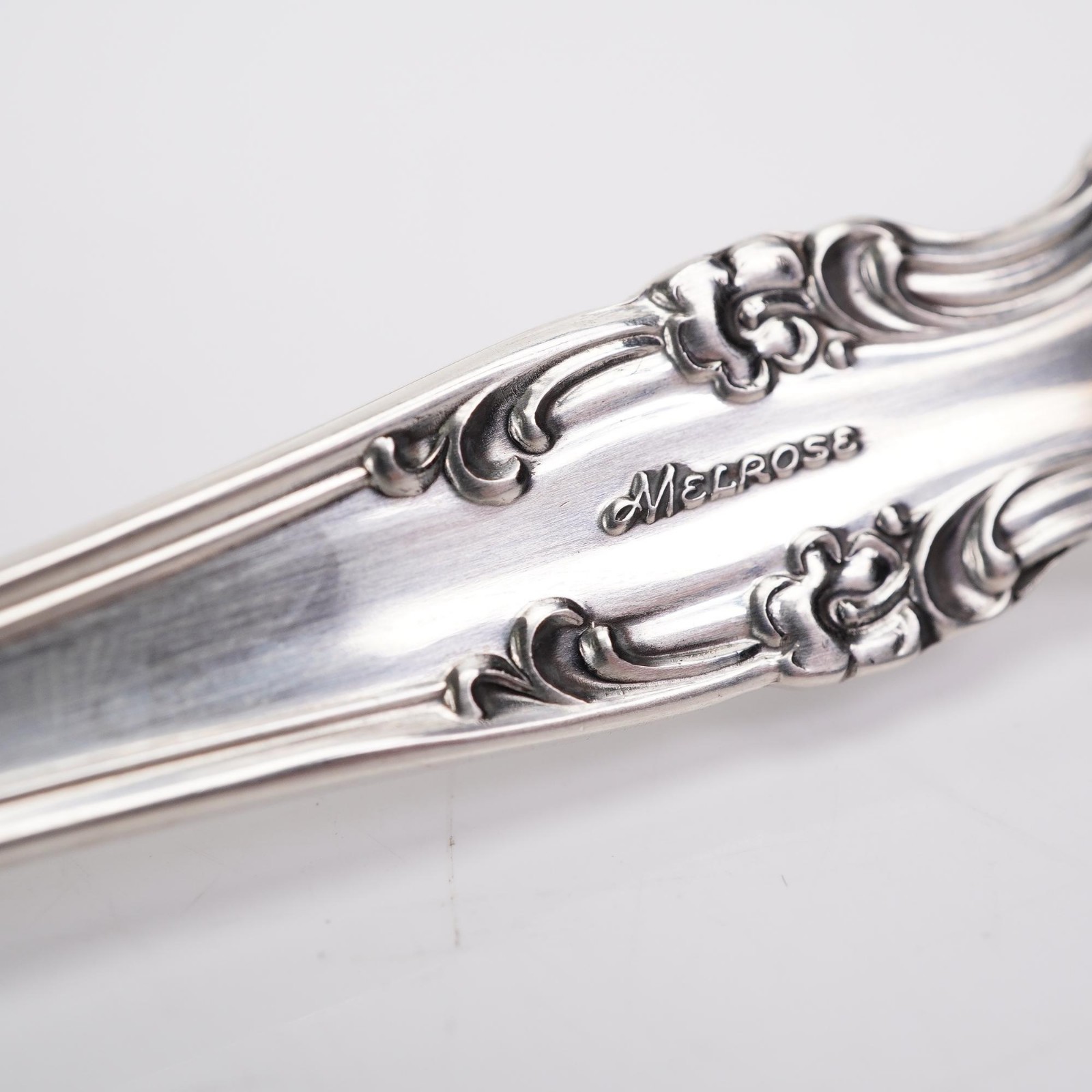 One Gorham Sterling Melrose, Dinner Fork, 7 1/4″ 2 1/2″ Tines – NO MONO