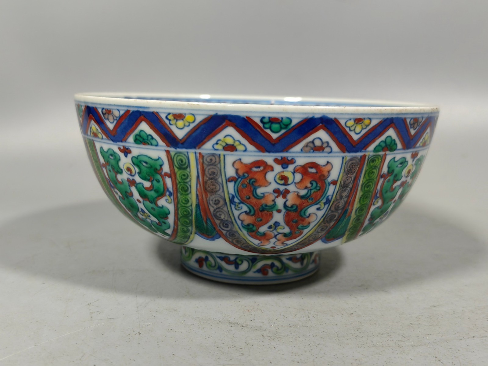 Fine China Qing dynasty Yongzheng Porcelain Dou-cai Bowl Z