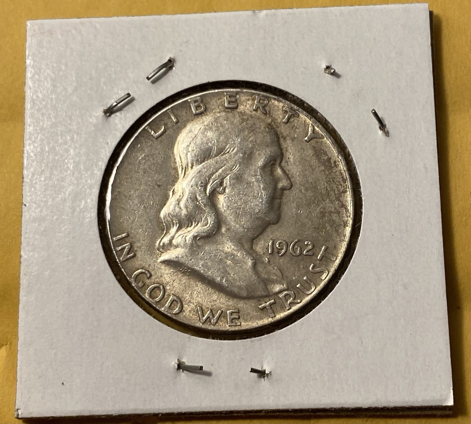 1962 D US ½ Dollar Silver Coin – Franklin Half Dollar
