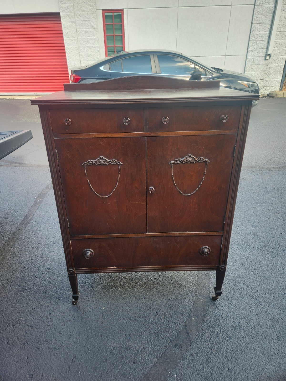 Antique Tallboy Chest/Dresser – Innis Pearce & Co Rushville Indiana Local Pickup