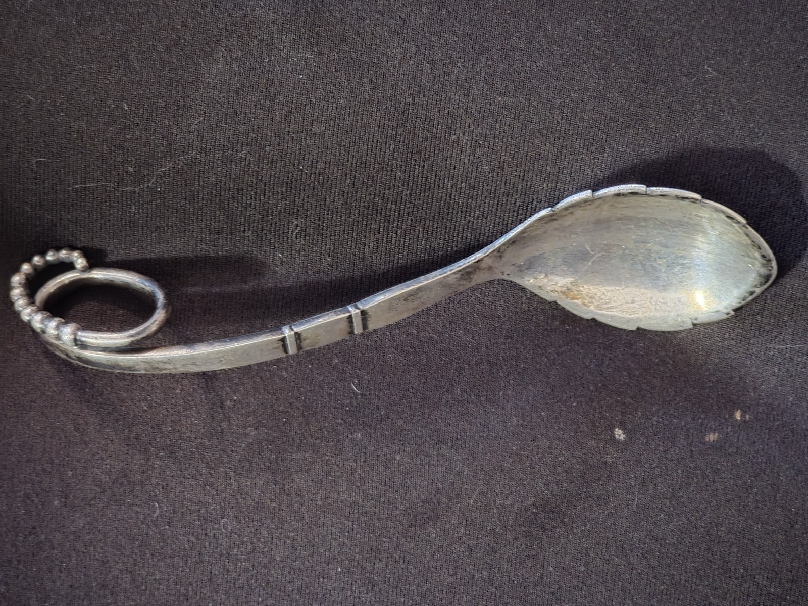 Georg Jensen Sterling Silver #41 Spoon/Ladle 5 1/2″ Circa 1927-1930