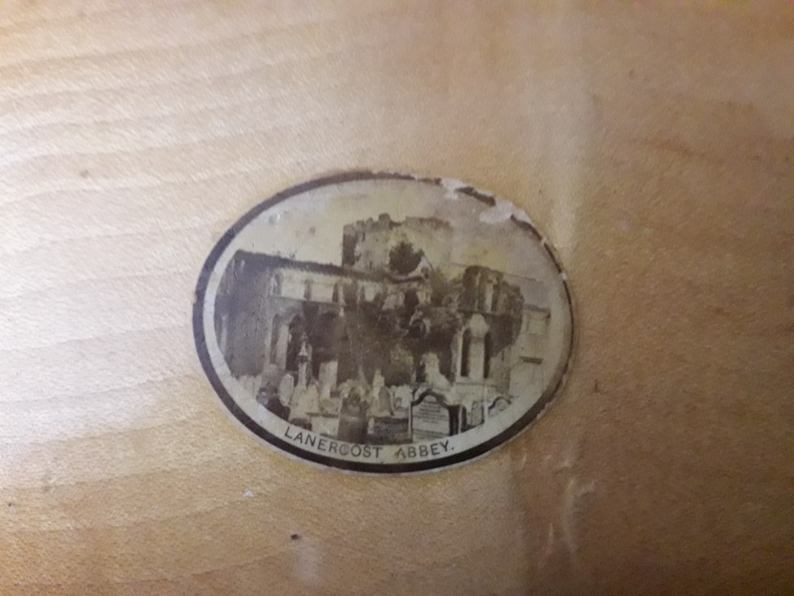 Mauchline Ware Book of Common Prayer Earl of Carlisle Monument Brampton 1883