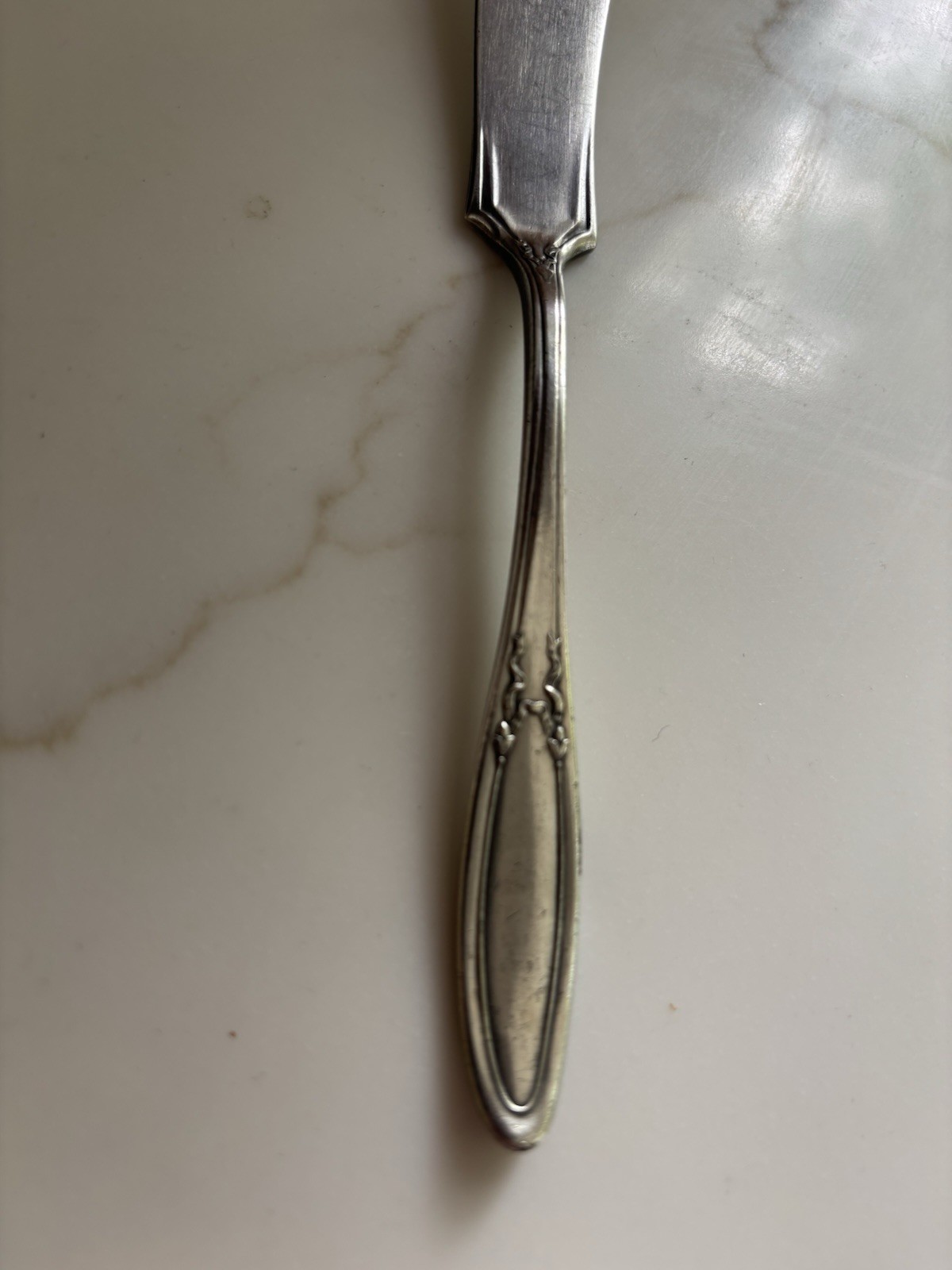 Associated Silver Yourex – PANAMA – butter knife (silverplate 1915 antique)