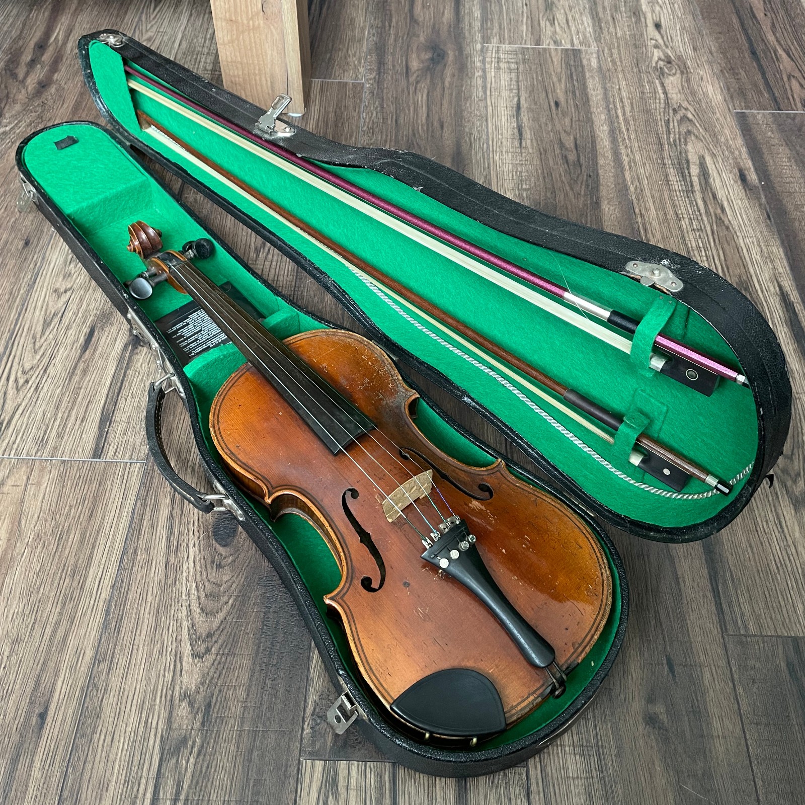 Very rare antique violin A. Hausmann – Dürngrün – Schönbach