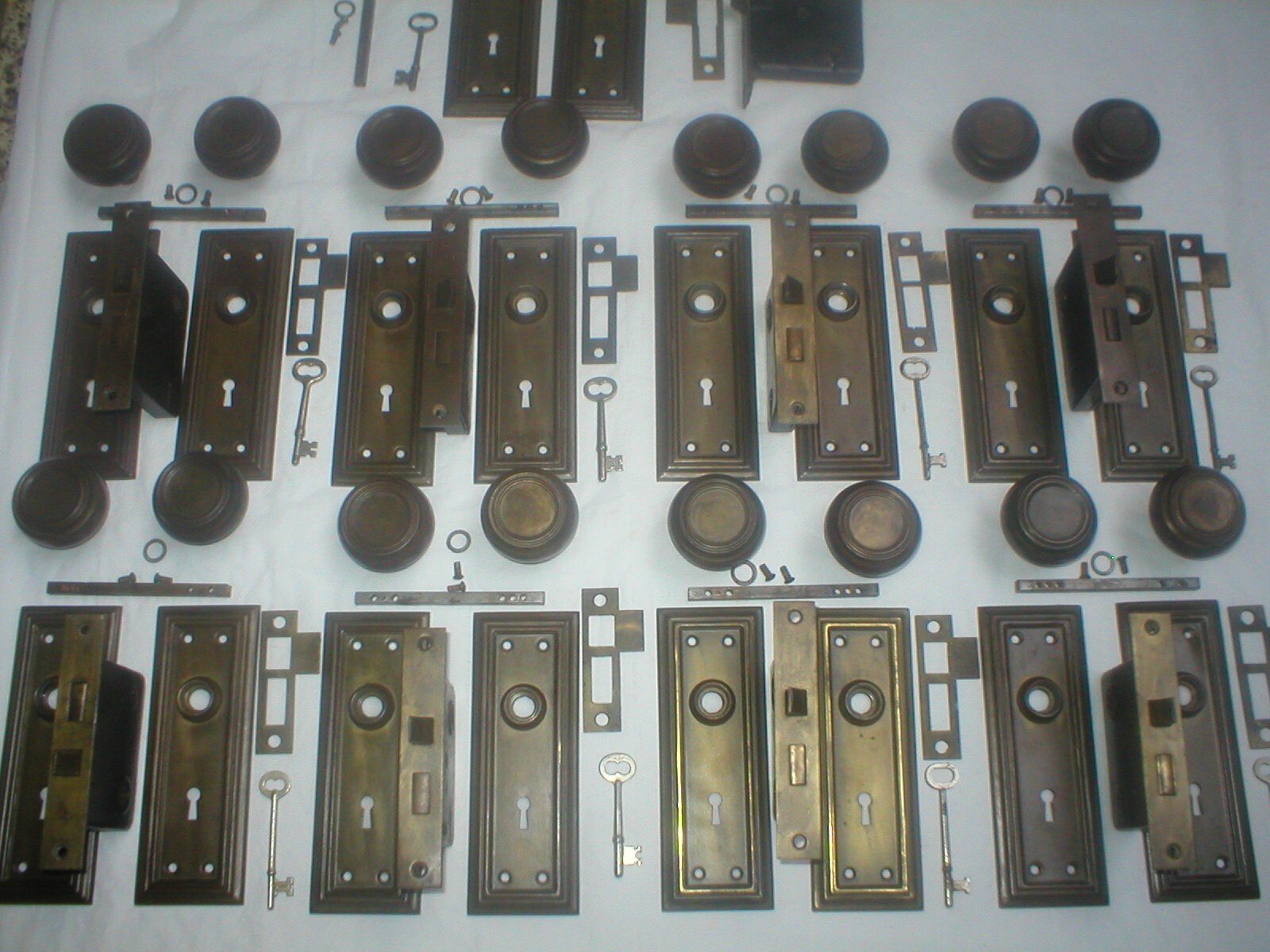 Antique Door Hardware Set