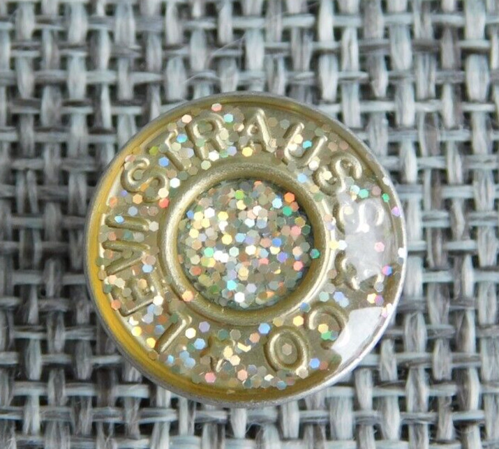 Vintage Stud Button Levi Straus Co Aprx: 11/16″ #900-B