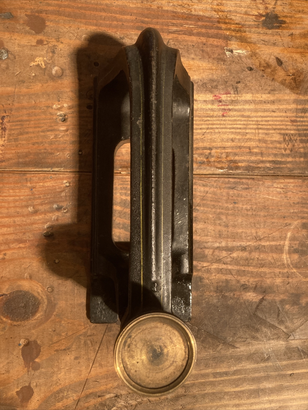 RARE Antique 1880S James W. Queen & Co Philadelphia Brass and Steel Press