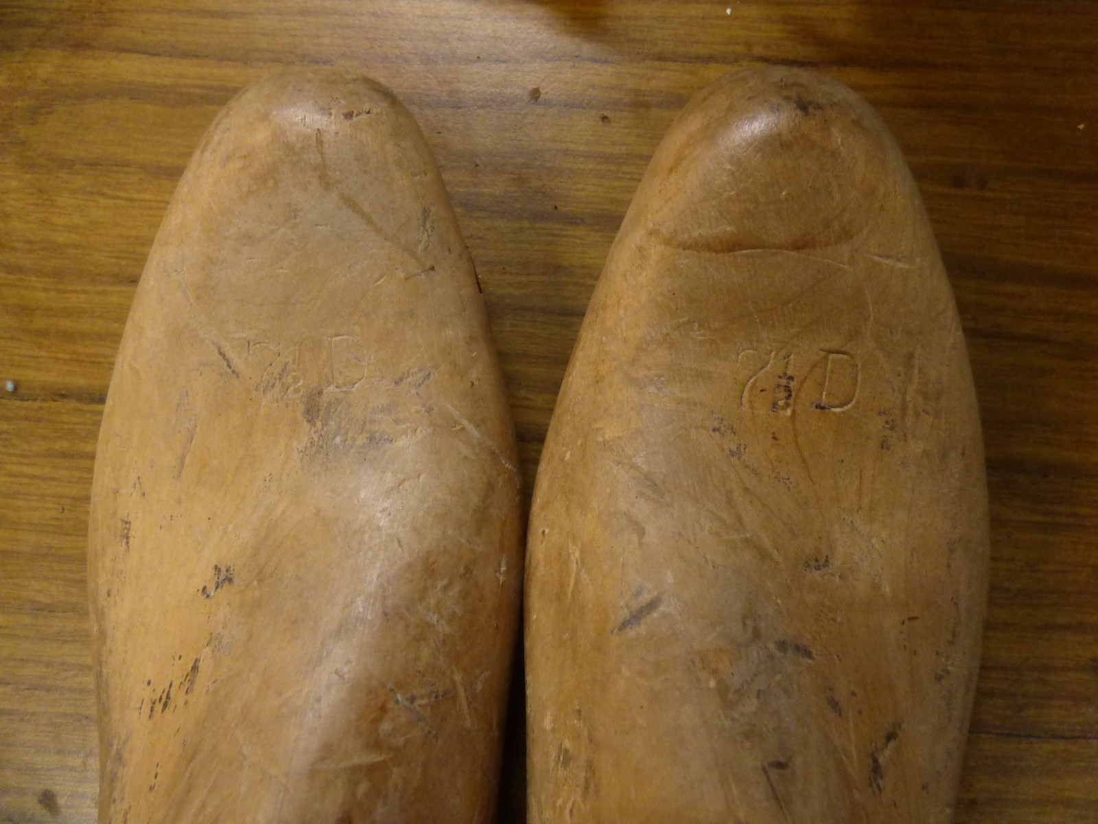 VINTAGE PAIR 1950’s Size 7 1/2D Shoe Lasts (Craddock Terry Shoe) Lynchburg,Va