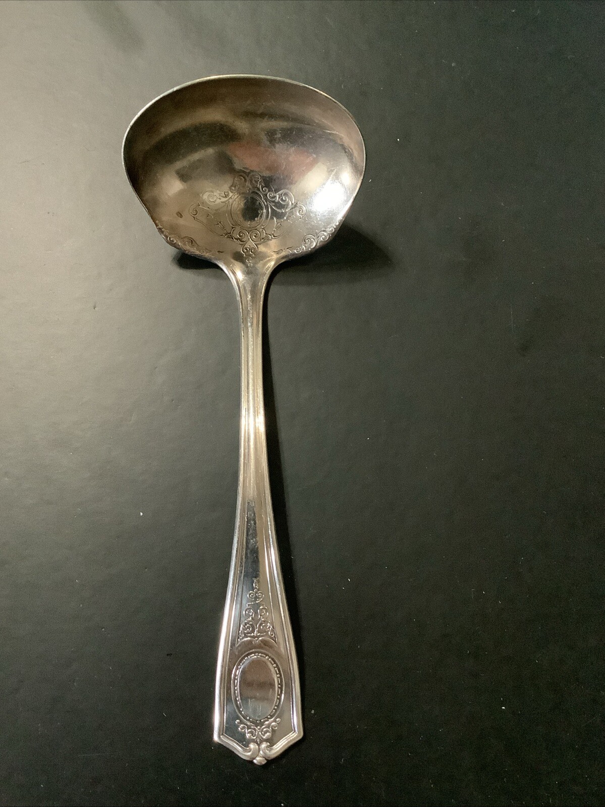 Vintage 1901 Oneida Community Triple Plus Avalon Soup Sauce Ladle