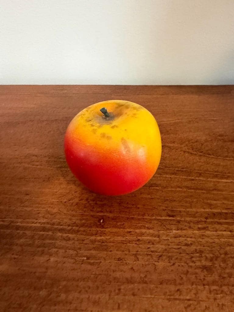 Antique Italian Marble Stone Apple