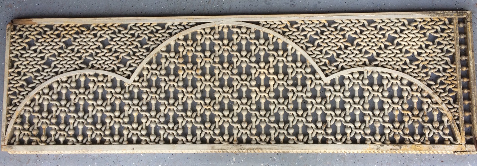 FRETWORK MOORISH, BARLEY TWIST, ROPE LIKE, STICK BALL, VICTORIAN ANTIQUE -1800’s
