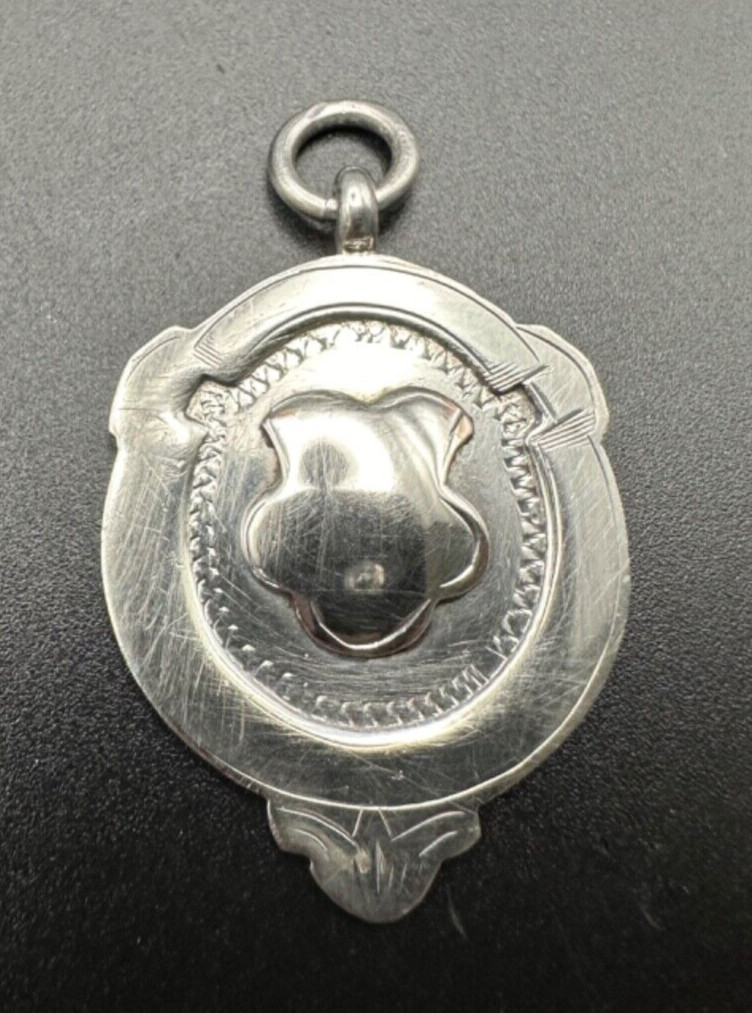 Vintage Silver Fob Pendant – Birmingham 1936 James Fenton