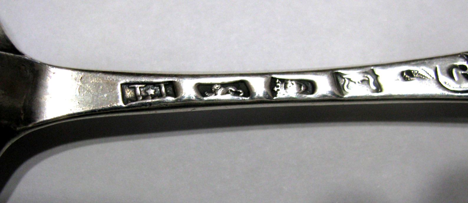 Antique British Sterling Silver Berry Spoon-Circa 1756-1770-Repousse – Mono