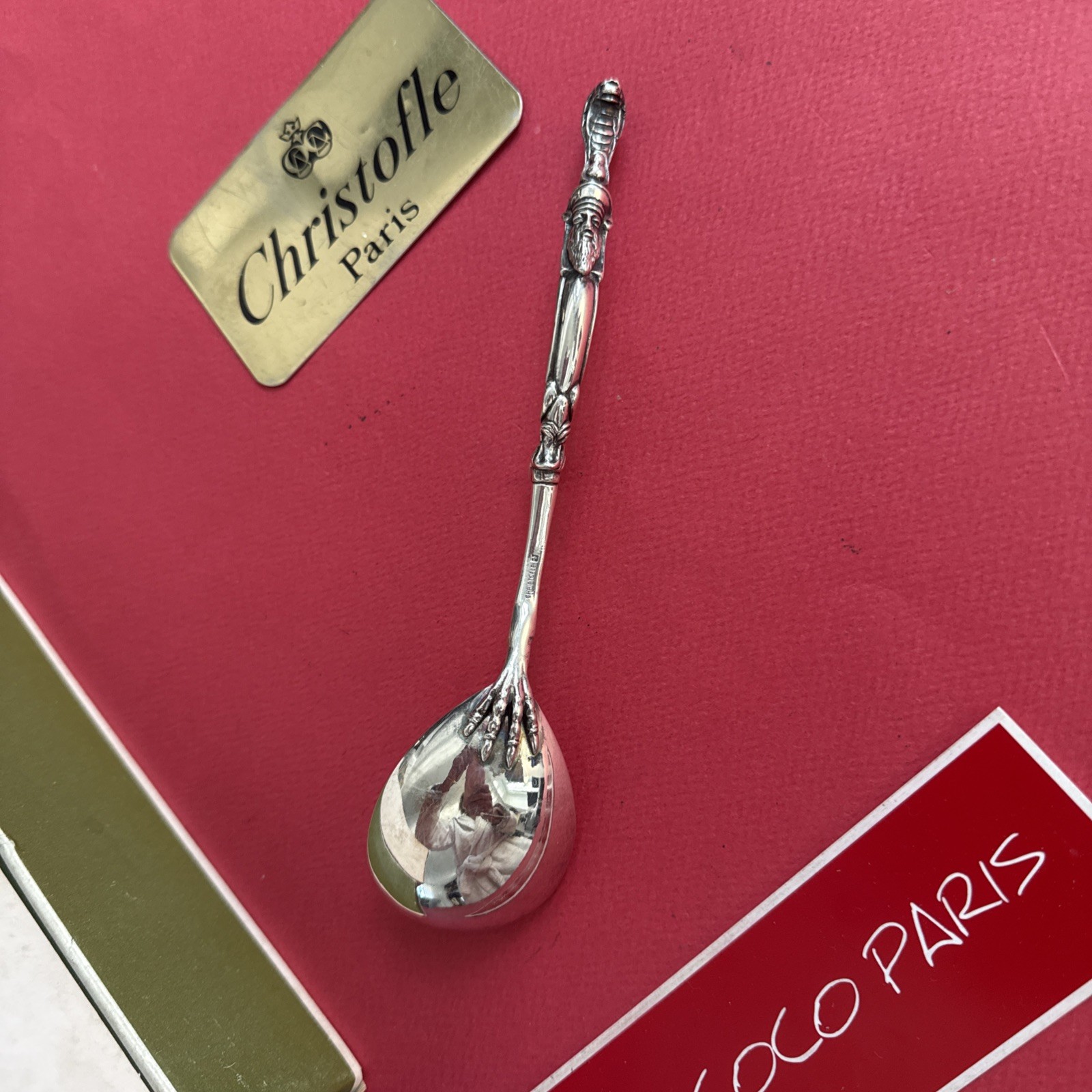 Christofle Hildesheim Collection Silver-Plated Serving Spoon 19 Cm Metal