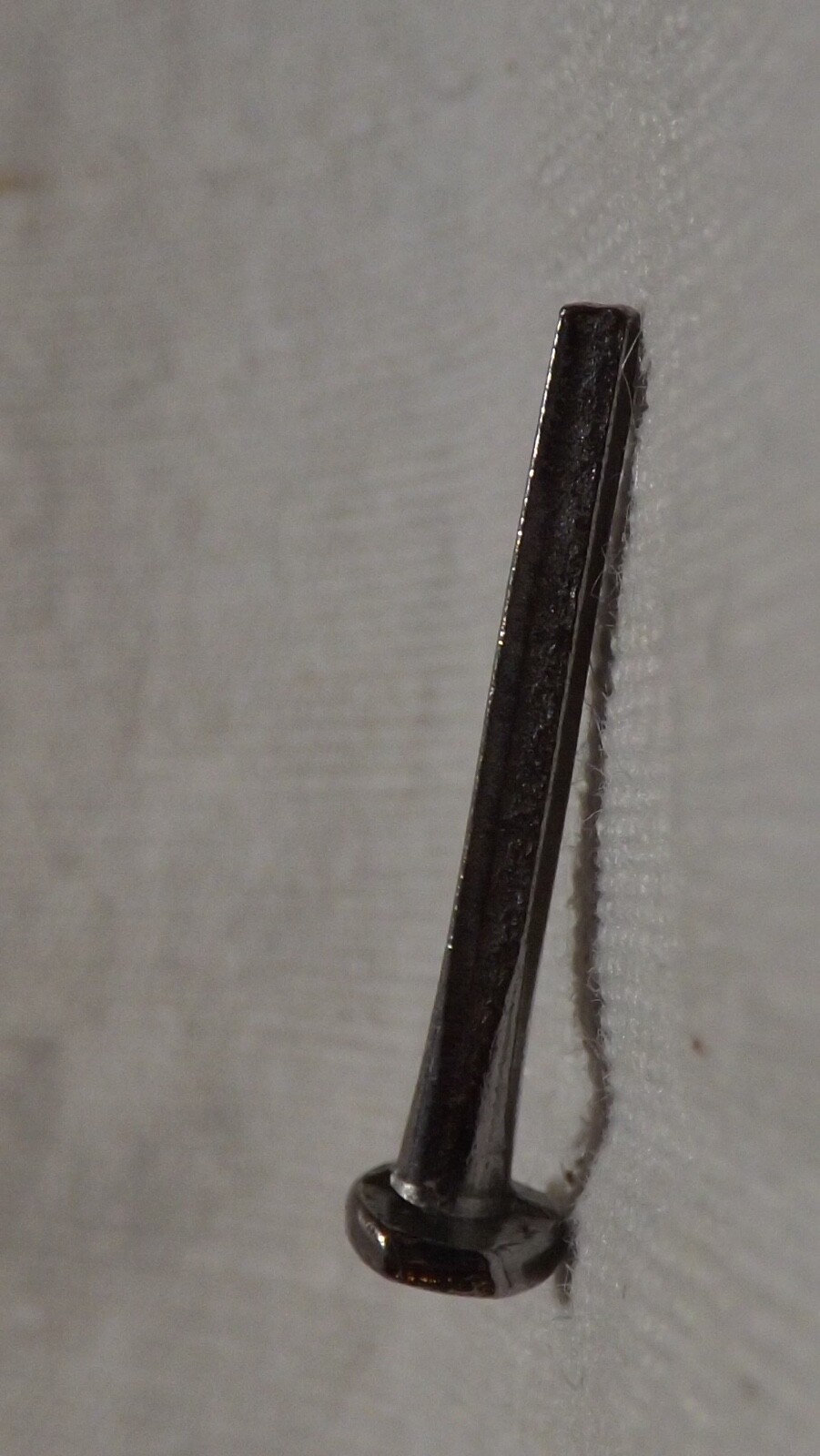 Antique Trunk Nails: 1″ long, Solid Steel, 1/4lb lot