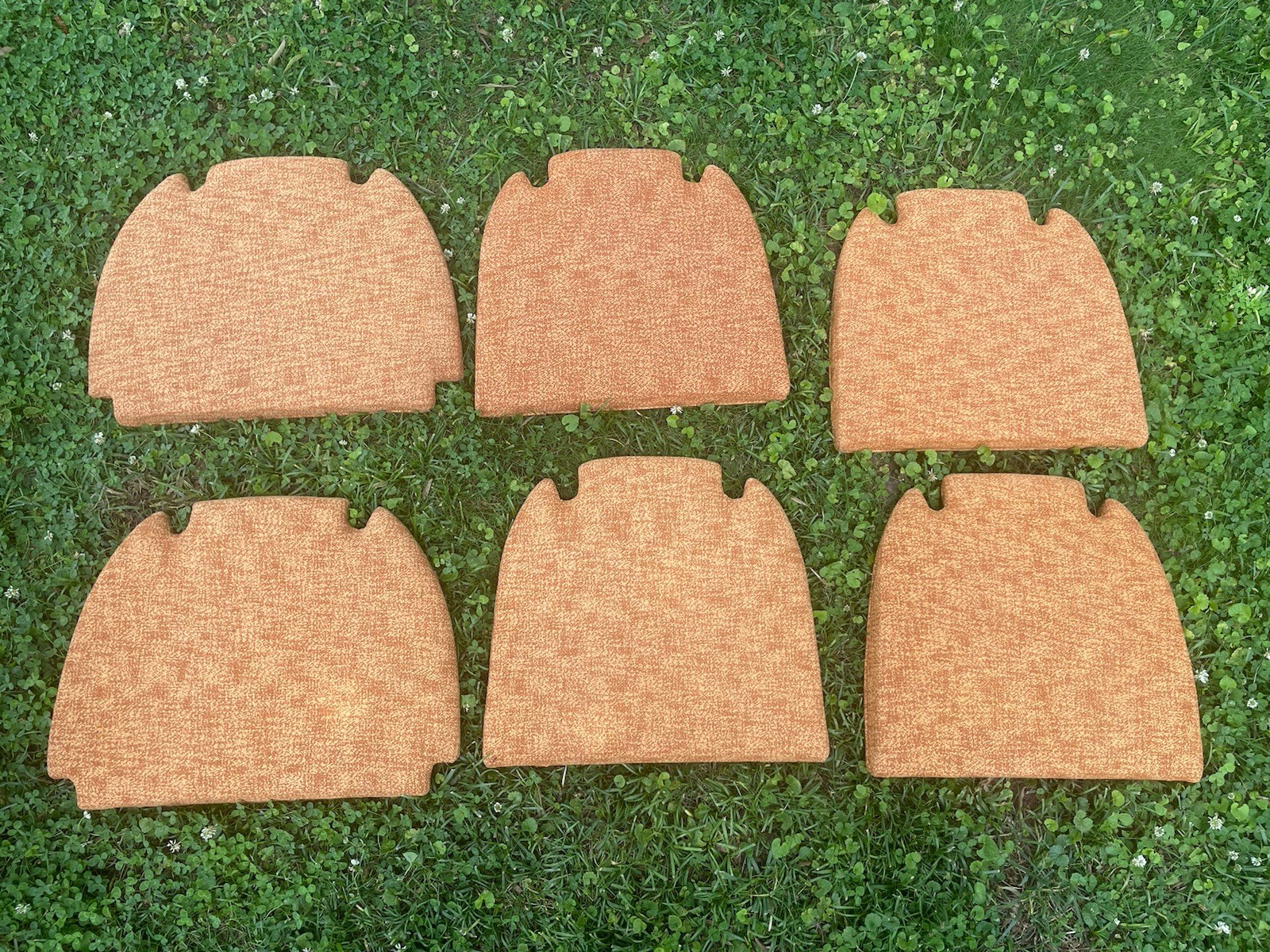 Mid Century Modern Dining Chair Seat Bottoms for Lane Rhythm Set of 6 SEAT ONLY