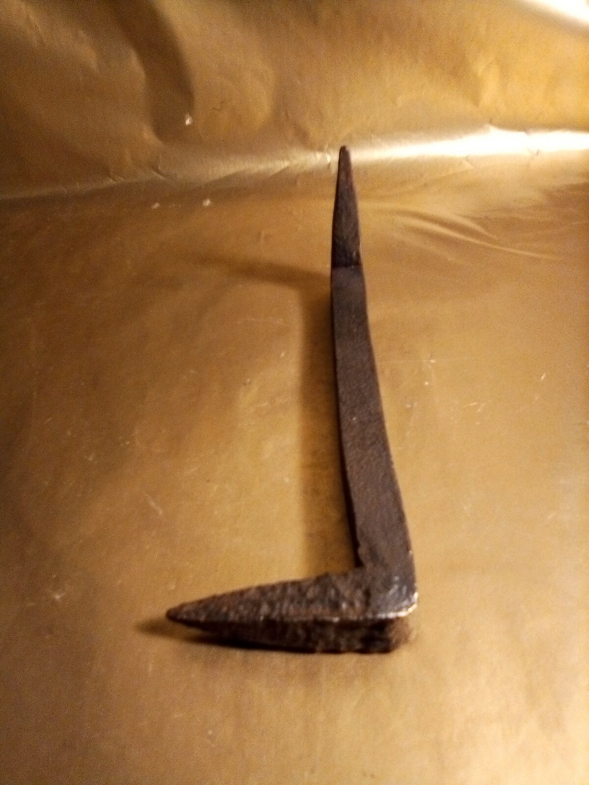 Antique Primative Blacksmith Forged Hook
