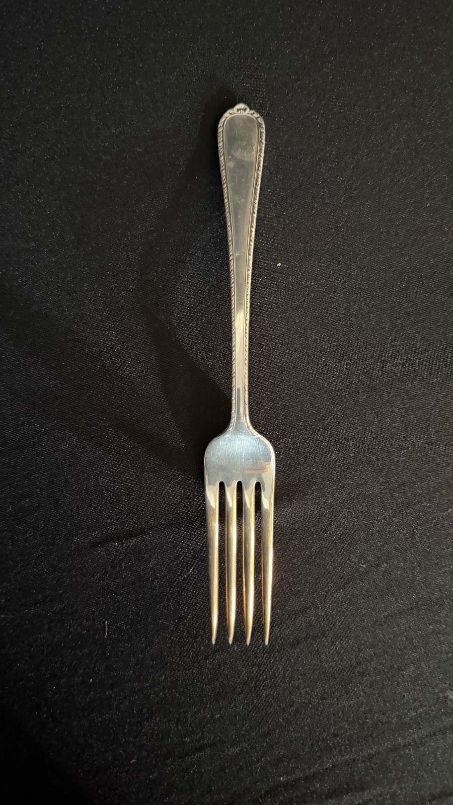 Pine Tree by International Sterling Silver Regular Fork 7 1/4″ Flatware Vintage