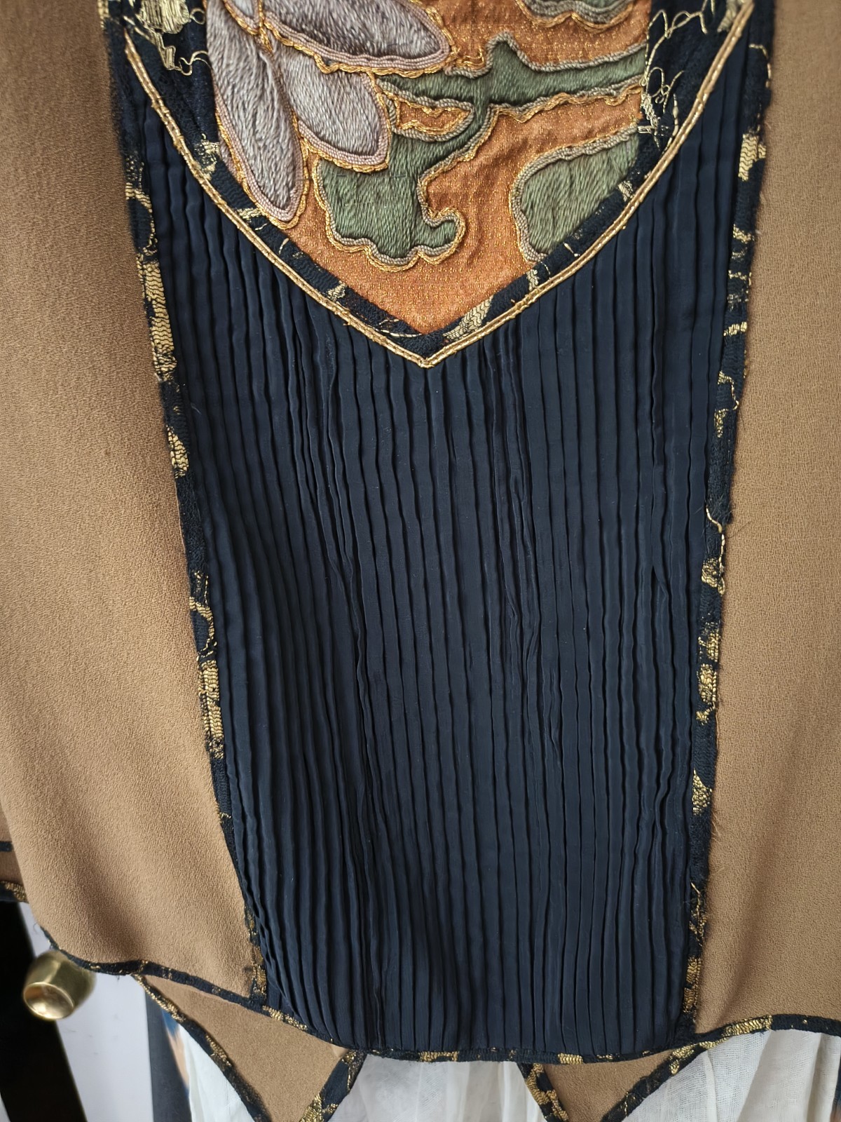 VINTAGE RARE KANEKO LOS ANGELES HAND MADE JACKET KIMONO EMBROIDERED M-L