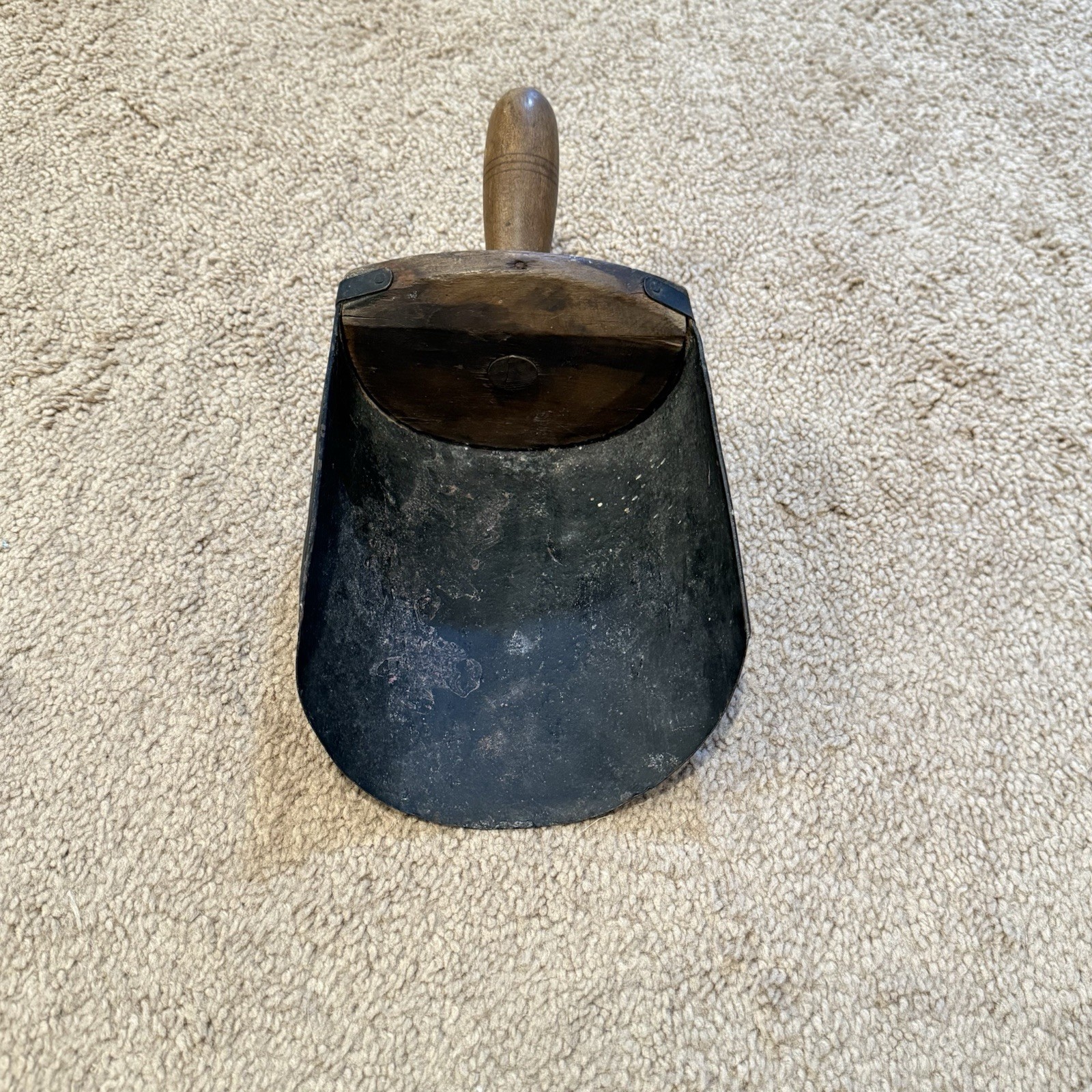 Vintage Metal & Wood Scoop Antique Old Store Grain Shovel Seed Farm