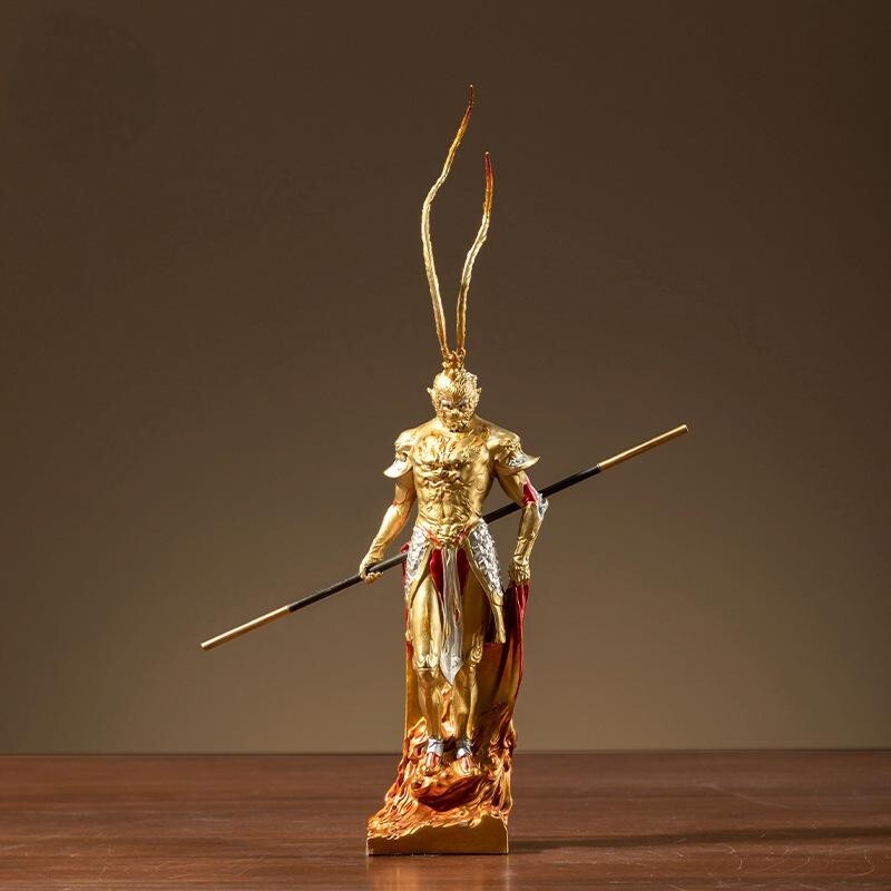 Monkey Brother Monkey King exquisite brass statue crafts