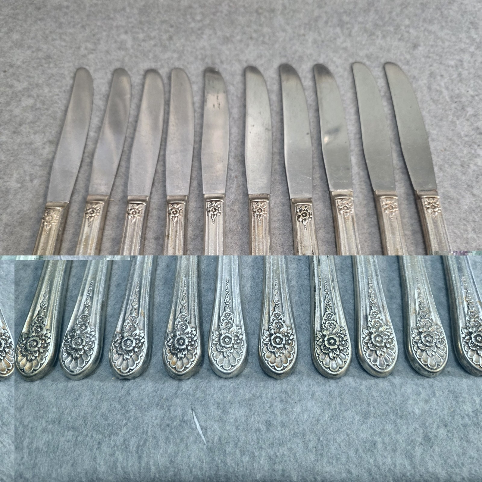 Jubilee Rogers International 63 Pc Silverplate Flatware Set 1953 W/ Chest