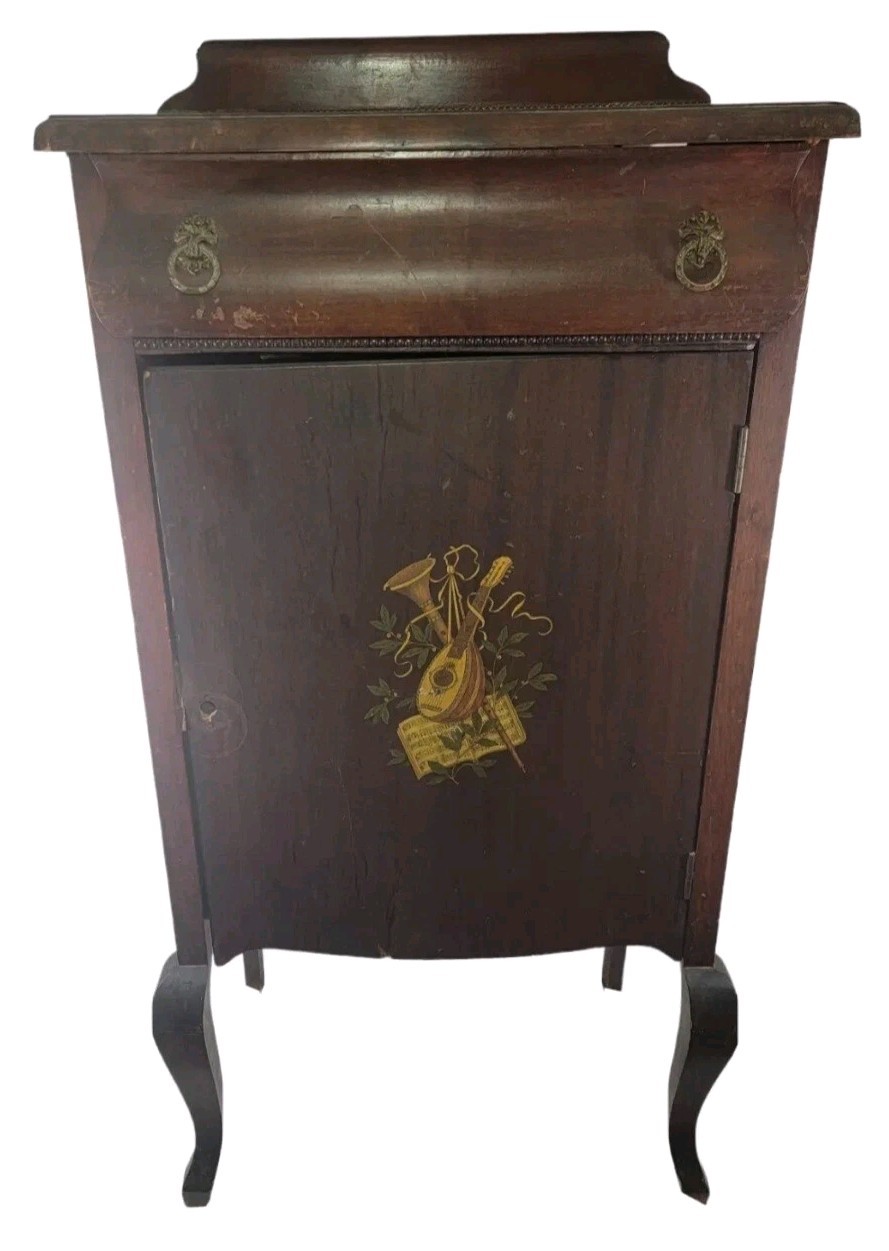 Antique late 19 century Music Cabinet