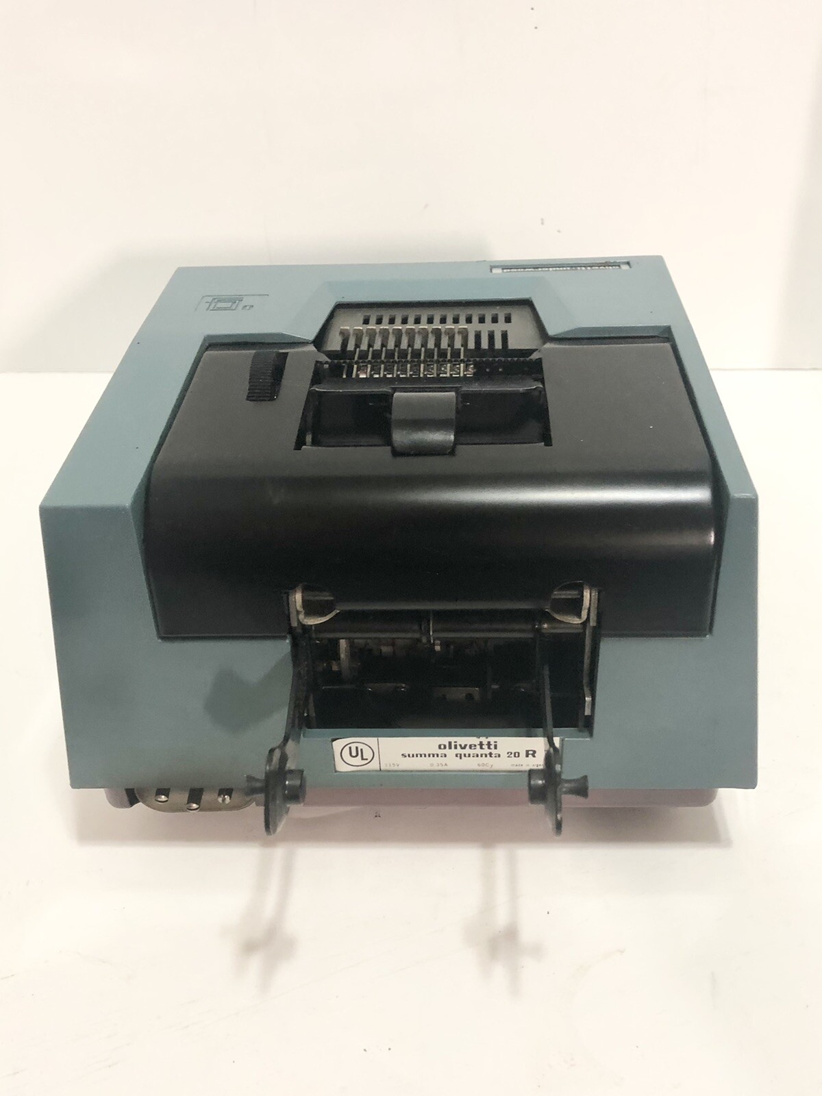 VTG OLIVETTI ELECTRIC ADDING Machine Calculator 1960 Underwood 1960s Argentina
