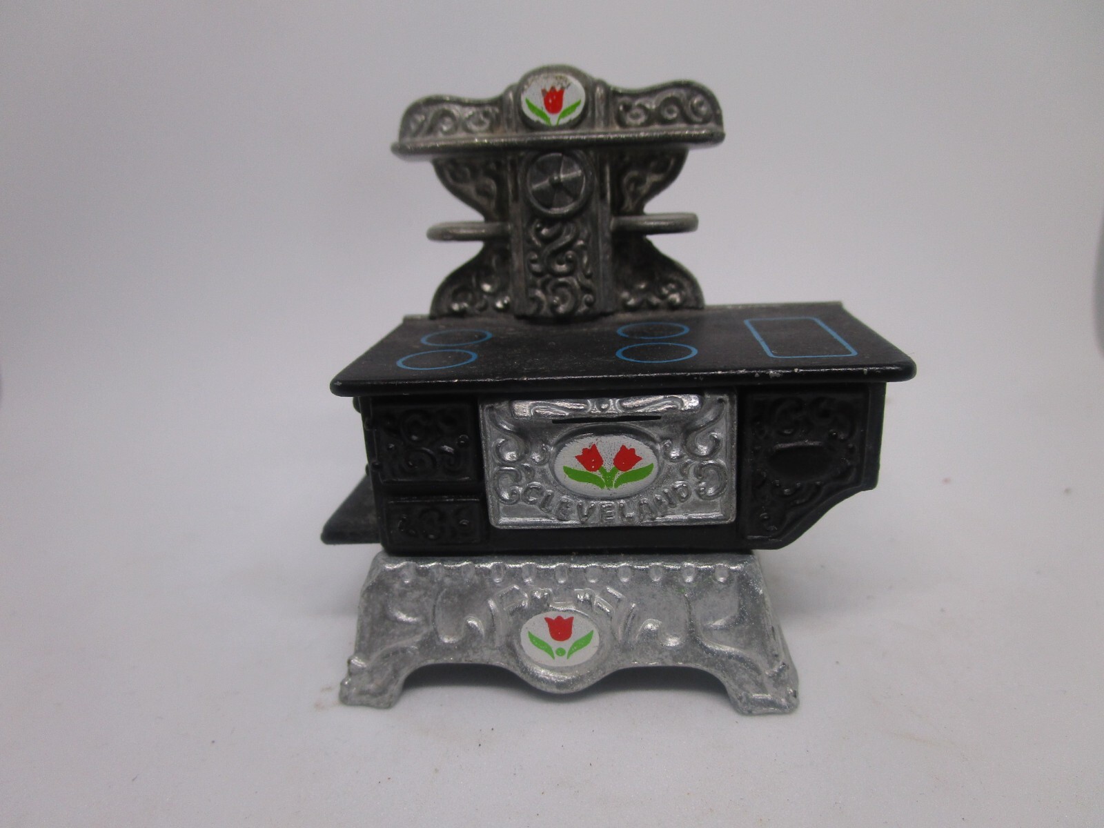 Vintage Mattel Holly Hobbie Littles Miniature Dollhouse Stove Oven Die Cast