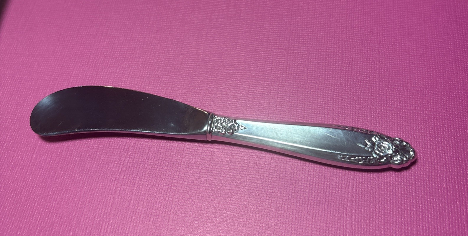 International Sterling Silver, “Prelude” Butter Knife Spreader, HHWS, 5 3/8 in.