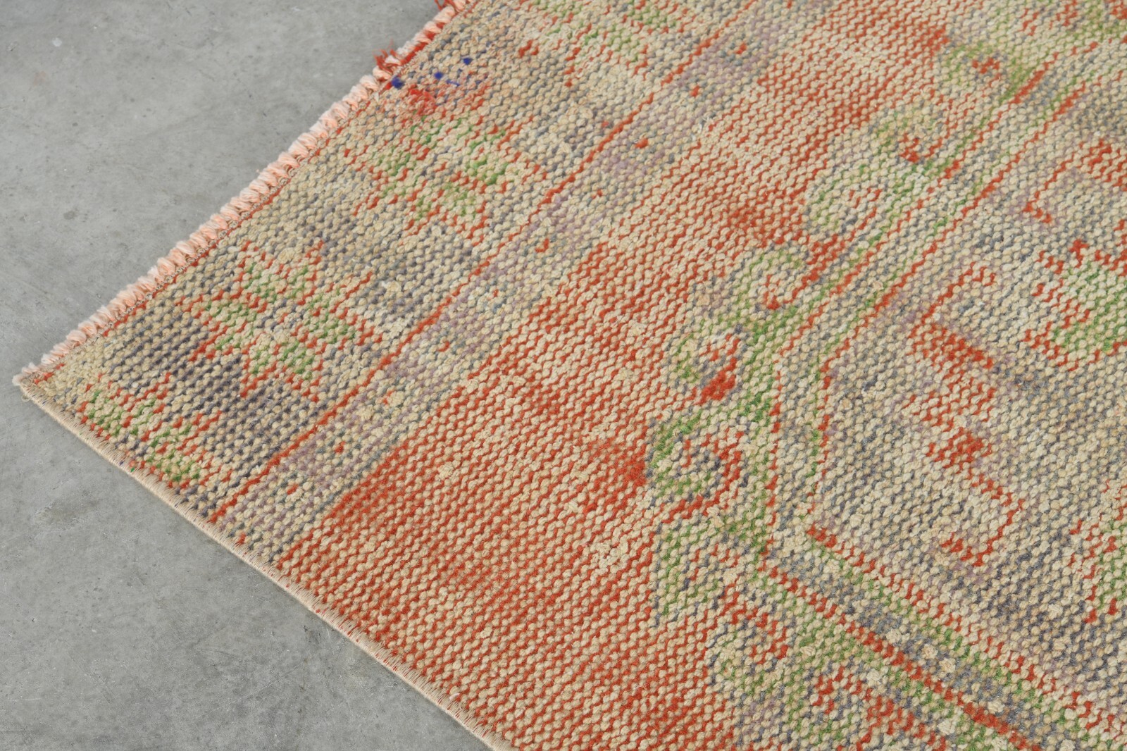 3×11 runner rugs, antique turkish runner vintage oushak rug runner wool rug 36