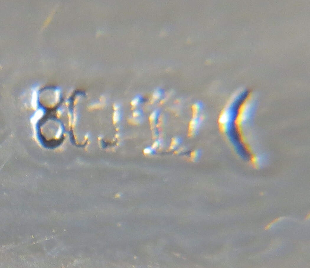 800 Fine Silver German Candlestick