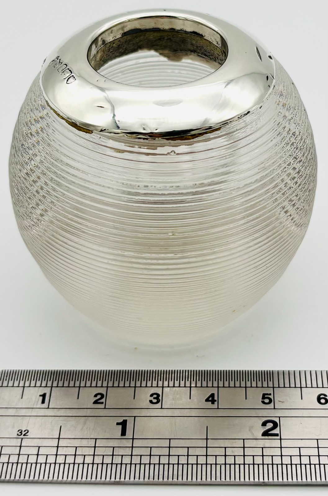 Silver Mounted Barrel Shape Match Striker by Robert Pringle – 1921 – Med Size