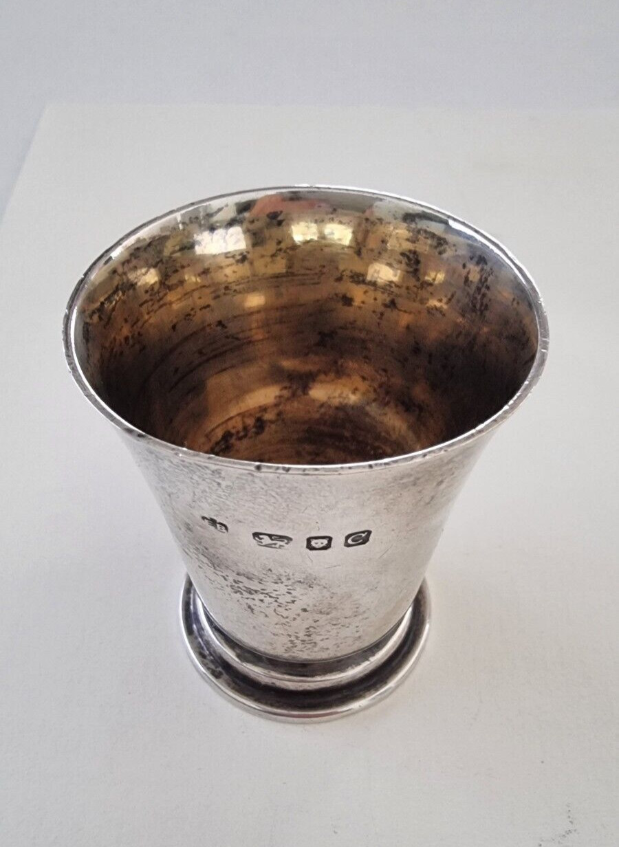 Vintage Asprey London Sterling Silver 925 Cup. Edward Barnard 1938.